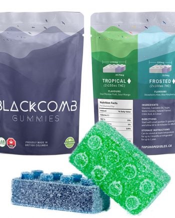 Blackcomb Frosted Gummies – 2 x 100mg THC