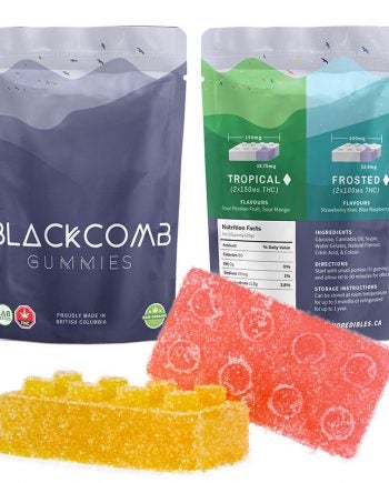 Blackcomb Tropical Gummies – 2 x 150mg THC