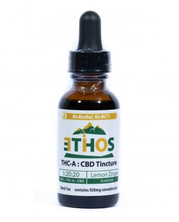 Ethos THC-A:CBD Tincture - Full Spectrum (30ml)