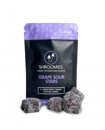 Shroomies - Grape Sour Stars (3000mg)
