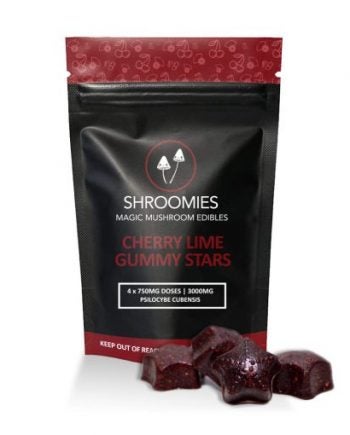 Shroomies - Cherry Lime Gummy Stars (3000mg)