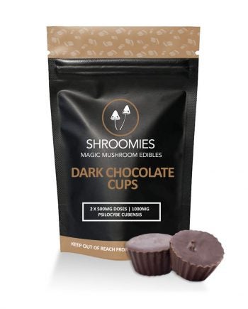 Shroomies - Dark Chocolate Cups (1000mg)