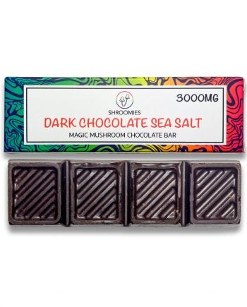 Shroomies - Dark Chocolate Sea Salt Chocolate Bar (3000mg)