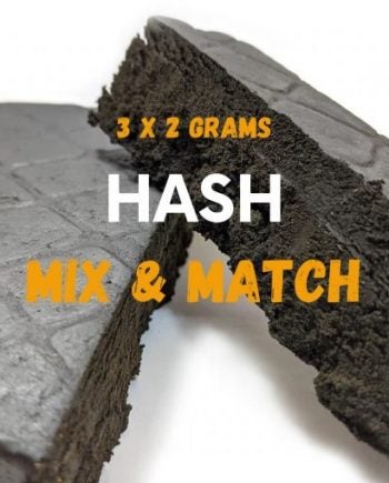 Assorted Hash - 6 Grams Mix & Match