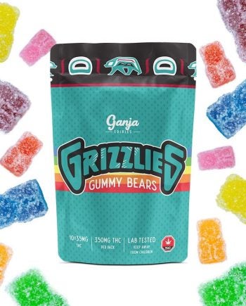 Grizzlies - Sour Gummy 350mg THC