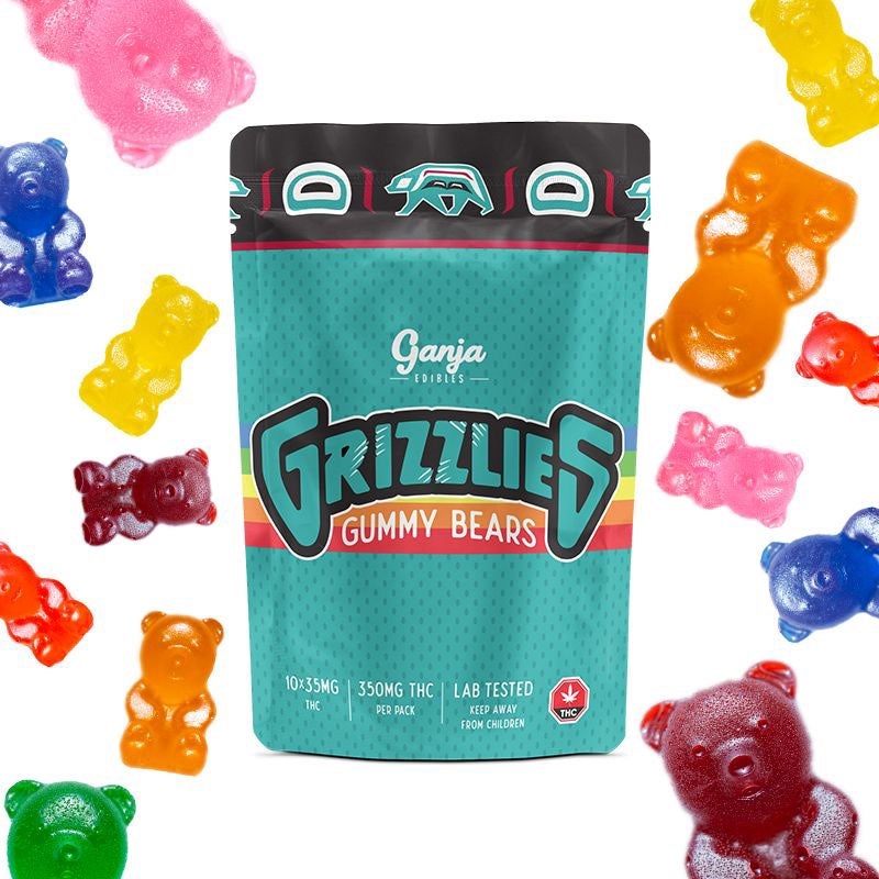 Grizzlies ? Regular Gummy 350mg THC