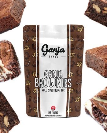 Ganja Baked - White Chocolate Chip Brownie 400mg