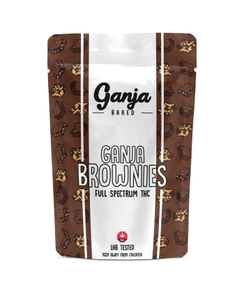 Ganja Baked – Marble Brownie 600mg