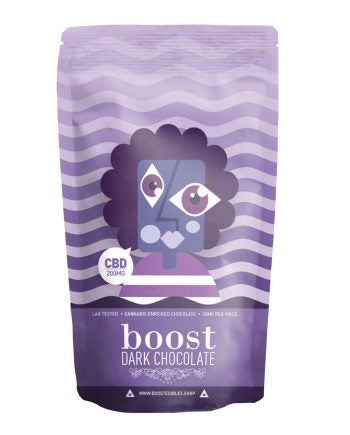 Boost Dark Chocolate Pack - CBD 200mg
