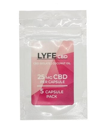 25mg CBD Capsules - LYFE