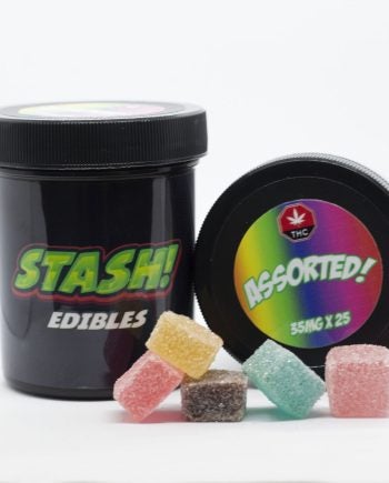 Stash! Edibles - THC Gummies 875mg (25 x 35mg)