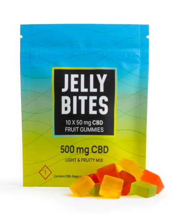 Twisted Jelly Bites (Light & Fruity Mix CBD - 500mg)