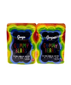 Ganja Bears (150mg THC) - Green Apple