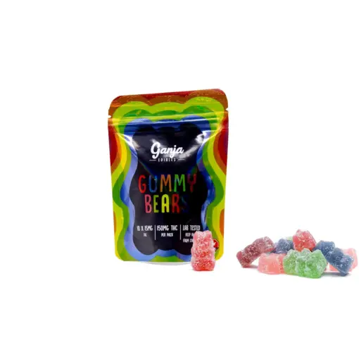 Ganja Bears (150mg THC) - Sour Watermelon - Image 2