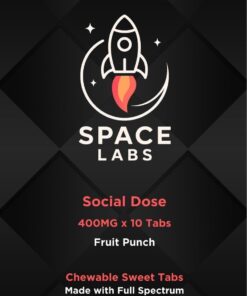 Space Labs - Chewable Sweet Mushroom Tabs - Social Dose (Fruit Punch 4 Grams)
