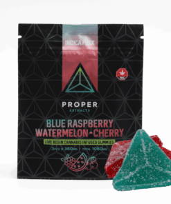 Proper Extracts - 1080mg THC Gummies - Indica Pack