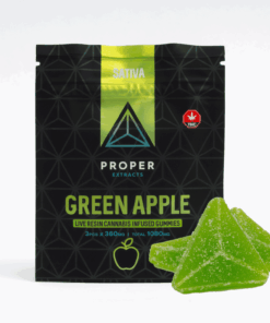 Proper Extracts - 1080mg THC Gummies - Green Apple (Sativa)