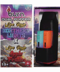 Burn Dual Live Resin Vape (4g) - Northern Lights x Apple Fritter