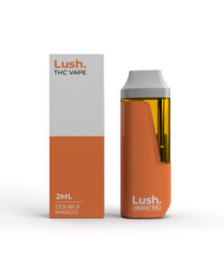 Lush - Discreet THC Disposable Vape (2 Grams) - Double Mango (Hybrid)