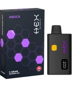 Hex Extracts Live Resin 2g Vape - Backwood Bliss (Indica)