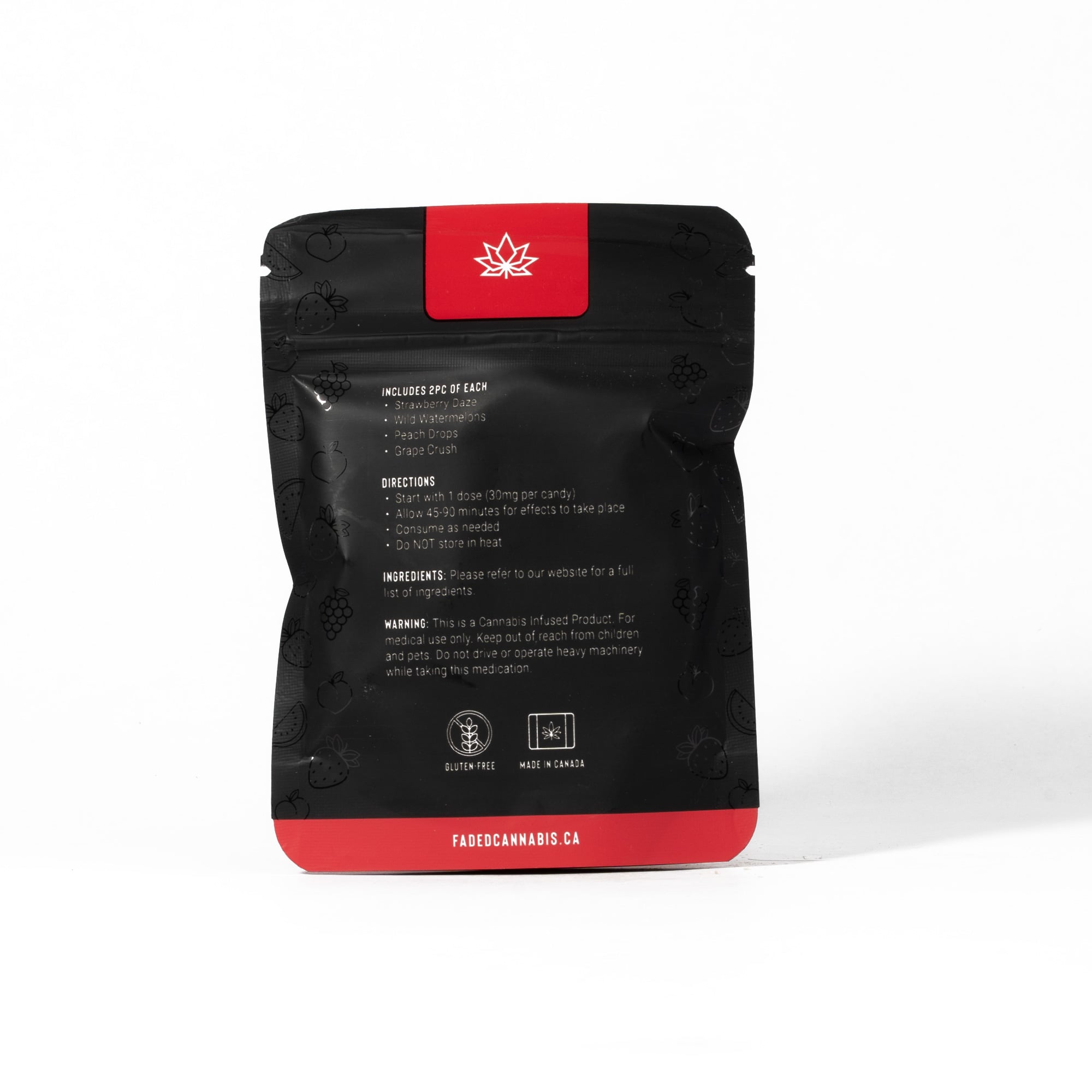 Faded Edibles - Fruit Pack (240mg) - Image 3