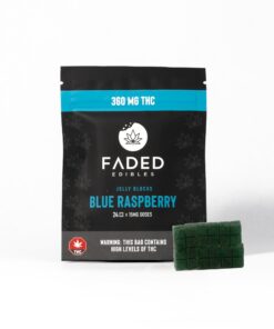 Faded Jelly Blocks - Blue Raspberry (360mg)