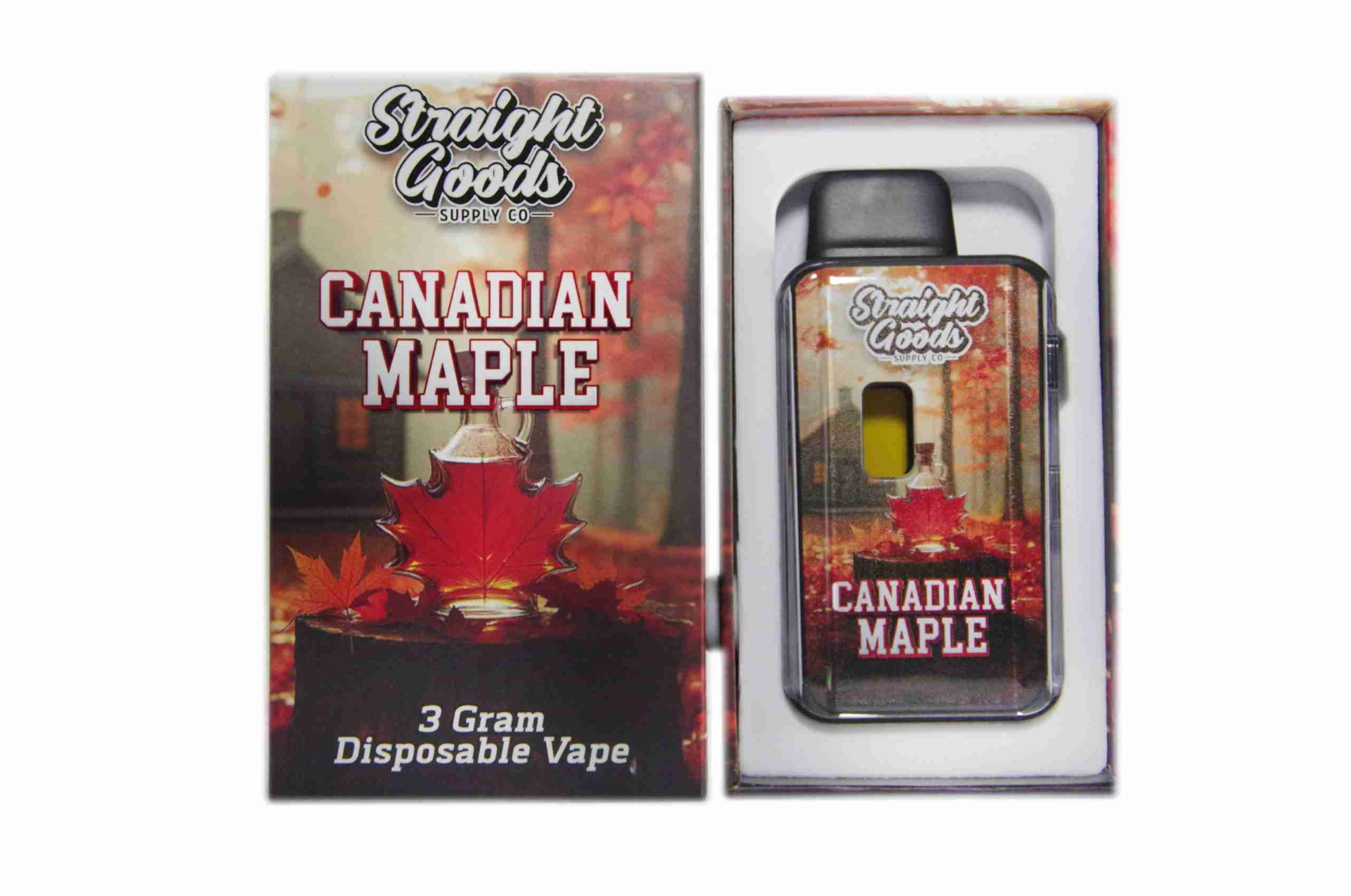 Straight Goods Vape (3g) - Canadian Maple (Hybrid)