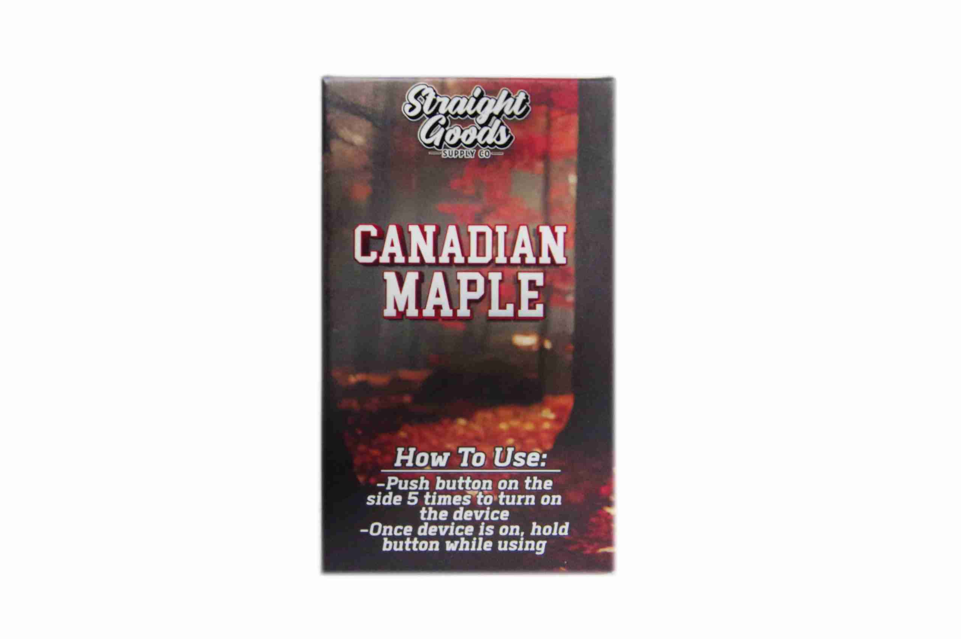 Straight Goods Vape (3g) - Canadian Maple (Hybrid) - Image 2