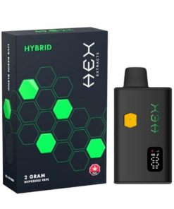 Hex Extracts Live Resin 2g Vape - Banana Runtz (Hybrid)