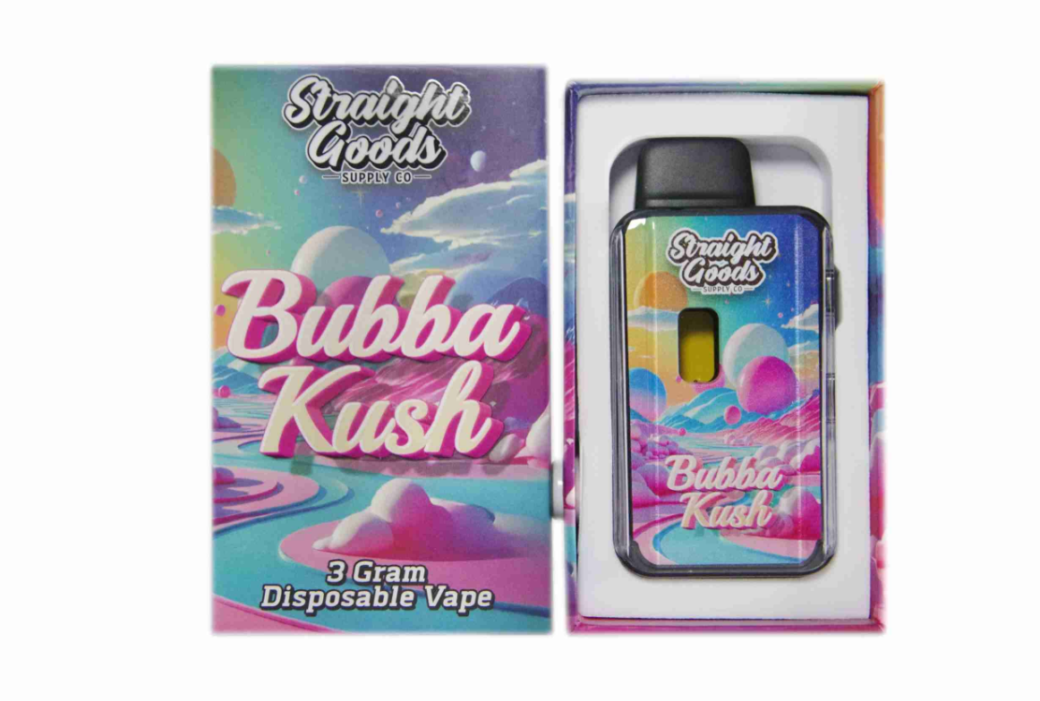 Straight Goods Vape (3g) - Bubba Kush (Indica)